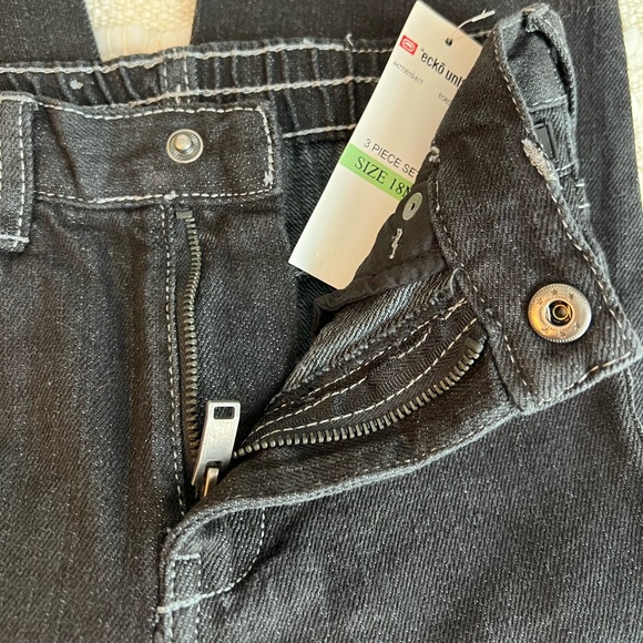 NWT Ecko Unlimited Black Jeans Size 18 Months - Picture 7 of 8